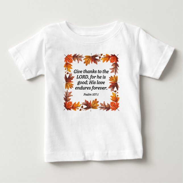 Thankful & Blessed T-Shirt (Front)