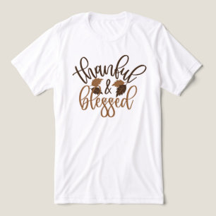 Thankful & Blessed Tri-Blend Shirt