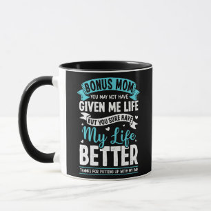 Thankful Bonus Mum Stepmother Stepmom For Mug