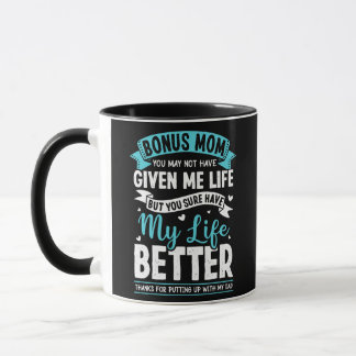 Thankful Bonus Mum Stepmother Stepmom For Mug