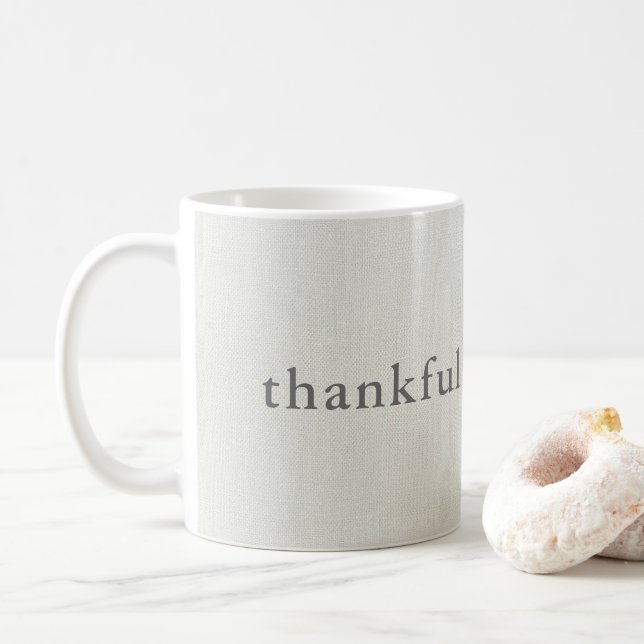 Thankful Coffee Mug (With Donut)