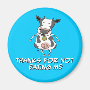 Thankful Cow Magnet