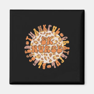 Thankful Emergency Nurse Thanksgiving ER Nurse  Magnet