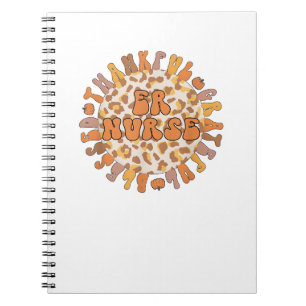 Thankful Emergency Nurse Thanksgiving ER Nurse Notebook