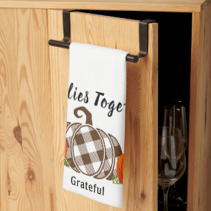 Thankful Families Together Kitchen Towel