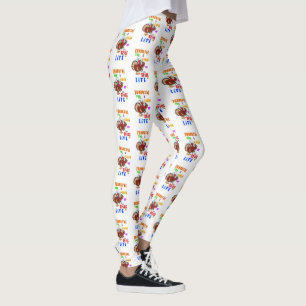 Thankful For A Pinch Of Spice In Life Leggings