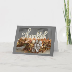 THANKFUL FOR **MY AUNT** THANKSGIVING CARD