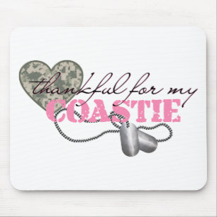 Thankful For My Coastie Mouse Mat