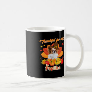 Thankful For My Papillon Dog Thanksgiving I'm Pump Coffee Mug