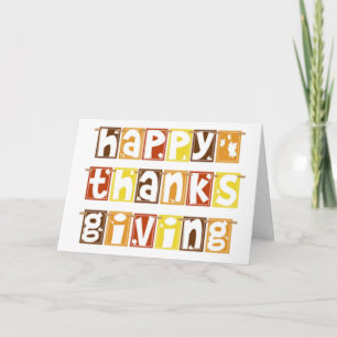 THANKFUL FOR *YOU* AT THANKSGIVING CARD