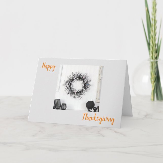 THANKFUL FOR *YOU* AT THANKSGIVING CARD (Front)