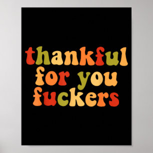 Thankful For You Forers Poster