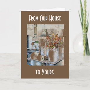 ***THANKFUL FOR YOU**** TIME OF YEAR TO SAY SO HOLIDAY CARD