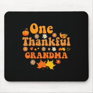 Thankful Grandma For Women Fall Thanksgiving Autum Mouse Mat