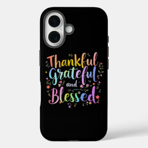 Thankful, Grateful and Blessed – A Vibrant Fall iPhone 16 Case
