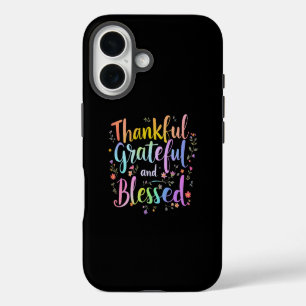 Thankful, Grateful and Blessed – A Vibrant Fall iPhone 16 Case