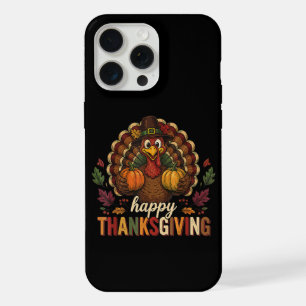 Thankful Grateful Blessed Happy Thanksgiving iPhone 15 Pro Max Case
