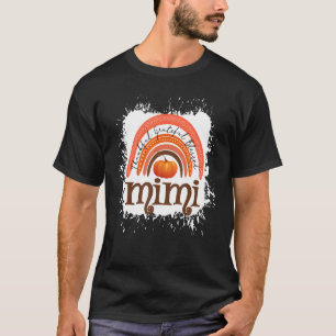 Thankful Grateful Blessed Mimi Fall Pumpkin Thanks T-Shirt