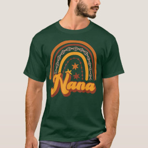 Thankful Grateful Blessed Nana Fall Autumn Hallowe T-Shirt