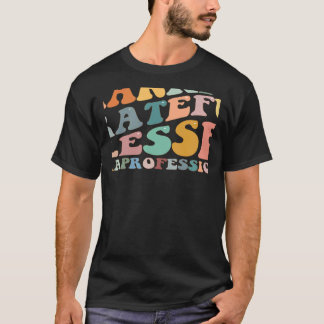 Thankful Grateful Blessed Paraprofessional Fall Th T-Shirt
