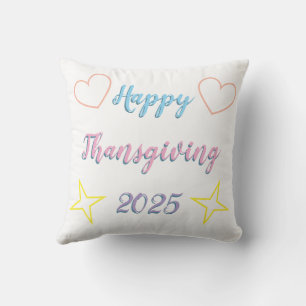 Thankful Grateful Blessed Pillow – Cozy Decor