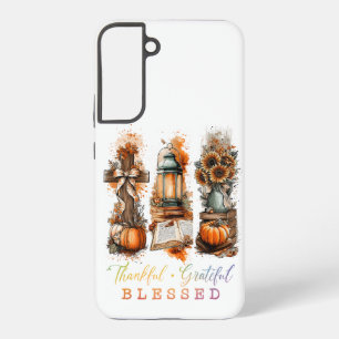 Thankful Grateful Blessed  Samsung Galaxy Case