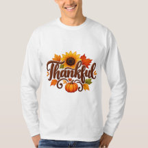 Thankful & Grateful T-Shirt – Cute Fall Thanksful