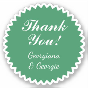 Thankful, Grateful "Thank You!" Sticker