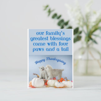 Thankful greeting card
