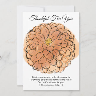 Thankful Greeting Card