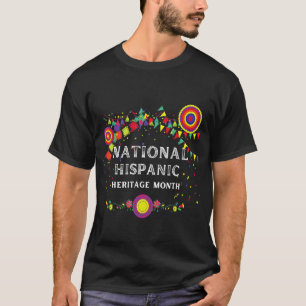 thankful Happy National Hispanic Heritage Month La T-Shirt