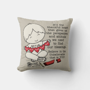 Thankful Hearts Cushion
