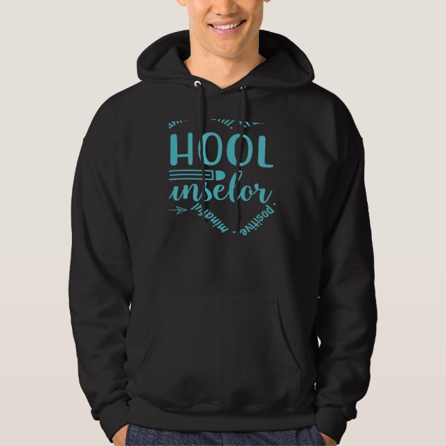 Thankful Humble Positive Grateful Mindful School C Hoodie (Front)