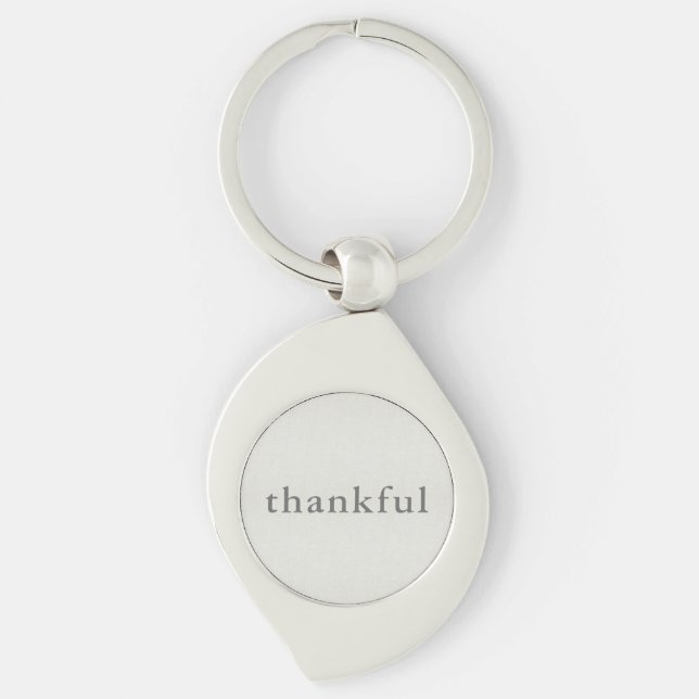 Thankful Key Ring (Front)
