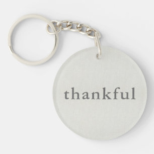 Thankful Key Ring