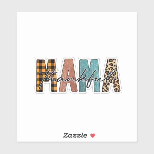 Thankful Mama (Sheet)