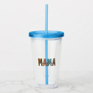 Thankful Mama Acrylic Tumbler