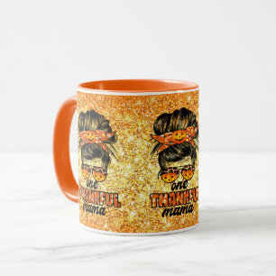 Thankful Mama Autumn Customise Colour Mug