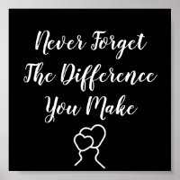 Thankful - Never Forget The Difference You Make