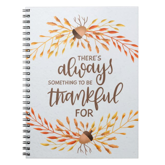 Thankful Notebook (Front)
