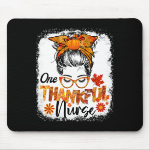 thankful nurse for women fall thanksgiving nurse m mouse mat