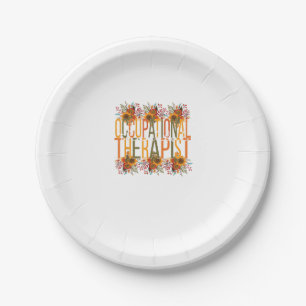 Thankful Occupational Therapist Thanksgiving OT Th Paper Plate