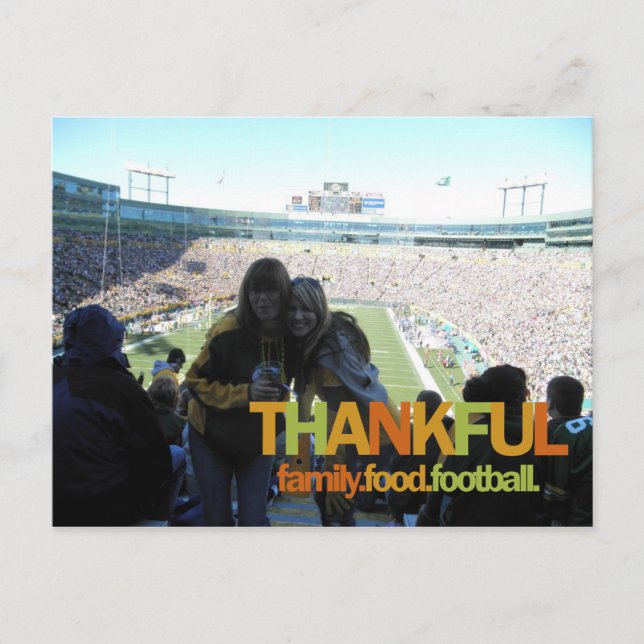 Thankful - postcard (Front)