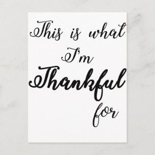Thankful Postcard
