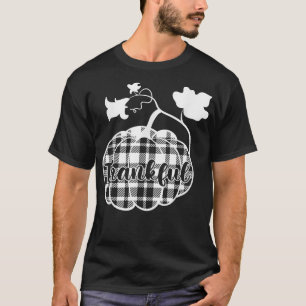 Thankful Pumpkin Cute Thanksgiving Fall Autumn Pla T-Shirt