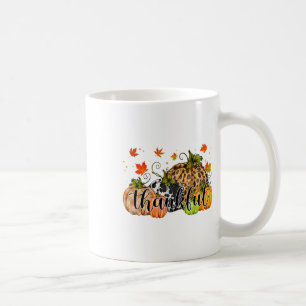 Thankful Pumpkin Fall Autumn Happy Thanksgiving Da Coffee Mug
