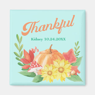 Thankful Retro Vibes Transplant Custom Magnet