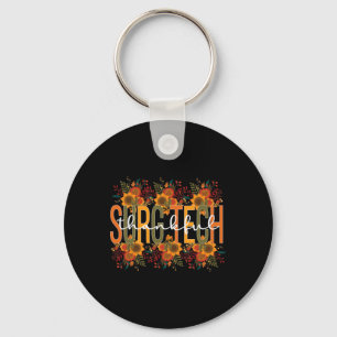 Thankful Surgical Technologist Thanksgiving Surgic Key Ring
