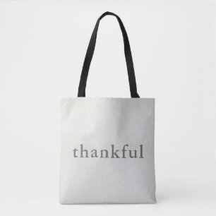 Thankful Thankful Tote Bag