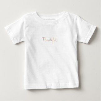 Thankful Thanksgiving Tee for Toddlers